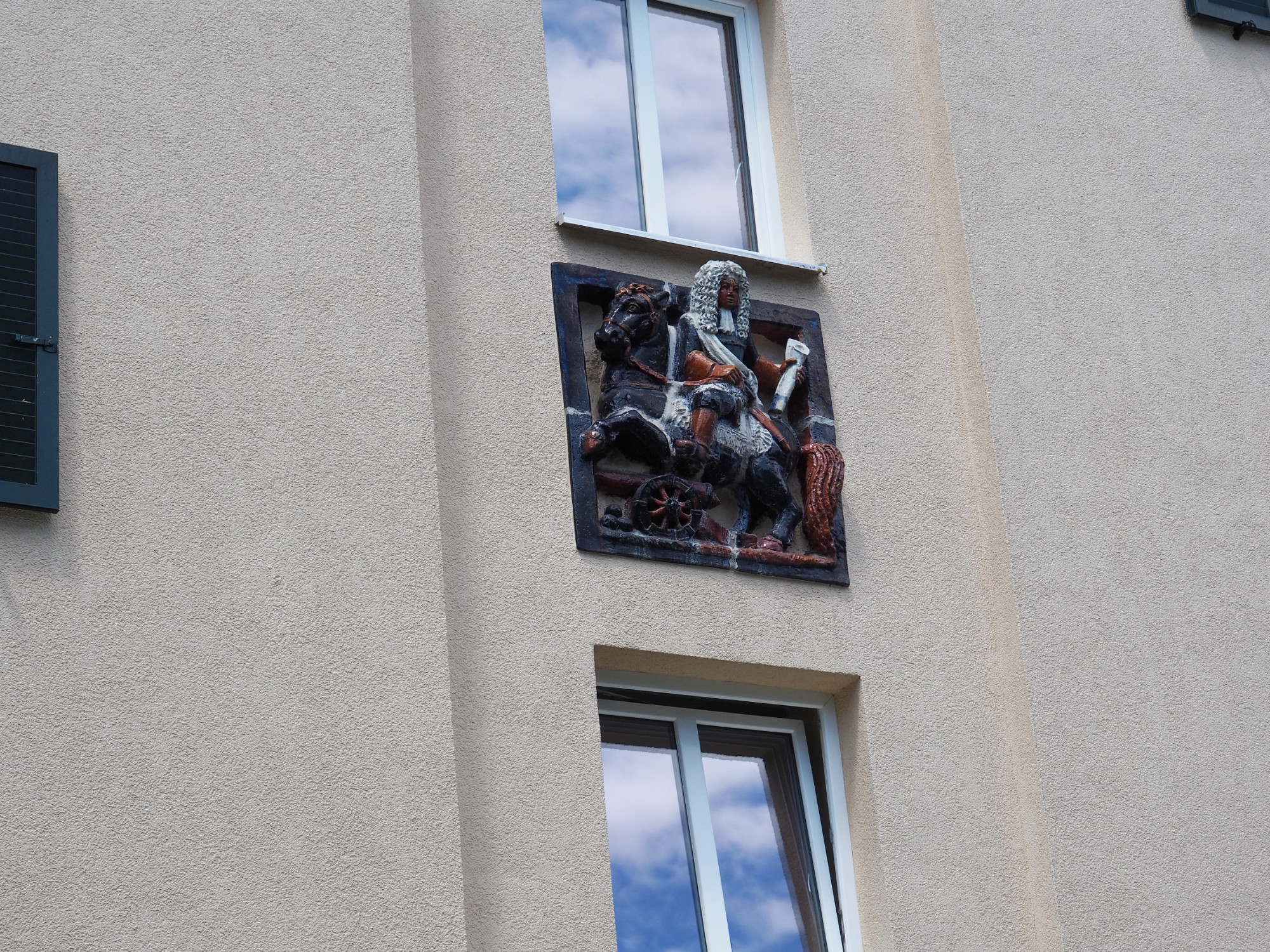 Häuserschmuck aus der Vorkriegszeit